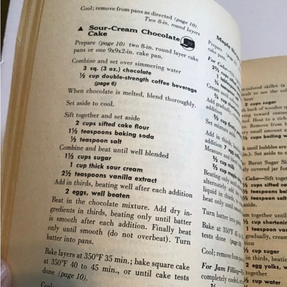 Vintage -Cakes and Frostings Cookbook -Home Cooking Library - Picture 3 of 4